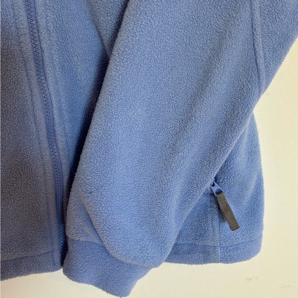 SOLD Columbia Blue Zip Up Fleece Jacket - Picture 6 of 8